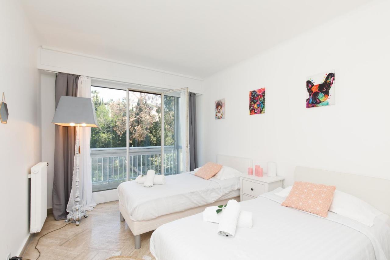 Suite Riviera - Sea View - Clim - 50M Plage - Residence De Standing - Spacieux 180 M2 - Parking Канни Екстер'єр фото
