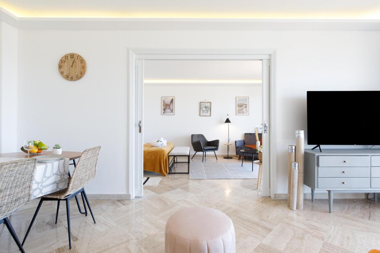 Suite Riviera - Sea View - Clim - 50M Plage - Residence De Standing - Spacieux 180 M2 - Parking Канни Екстер'єр фото